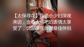 【太保寻花】苗条小少妇深夜来访，含着大鸡吧的表情太享受了，饥渴淫荡做爱最佳伴侣