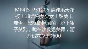 [MP4]STP31205 清纯系天花板！18尤物美少女！甜美卡哇伊，黑框眼镜呆萌，脱下裙子贫乳，跪在沙发翘美臀，掰开粉穴 VIP0600