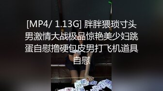 [MP4/ 1.13G] 胖胖猥琐寸头男激情大战极品惊艳美少妇跳蛋自慰撸硬包皮男打飞机道具自慰