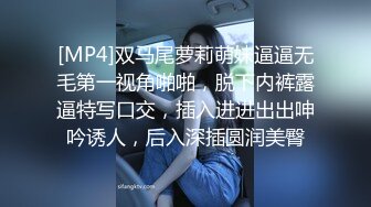 [MP4]双马尾萝莉萌妹逼逼无毛第一视角啪啪，脱下内裤露逼特写口交，插入进进出出呻吟诱人，后入深插圆润美臀