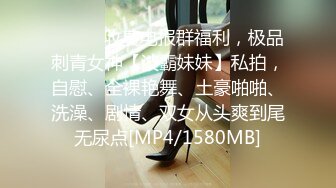 ⚫️⚫️收费电报群福利，极品刺青女神【波霸妹妹】私拍，自慰、全裸艳舞、土豪啪啪、洗澡、剧情、双女从头爽到尾无尿点[MP4/1580MB]